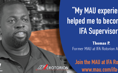 Why I Chose MAU at IFA Rotorion